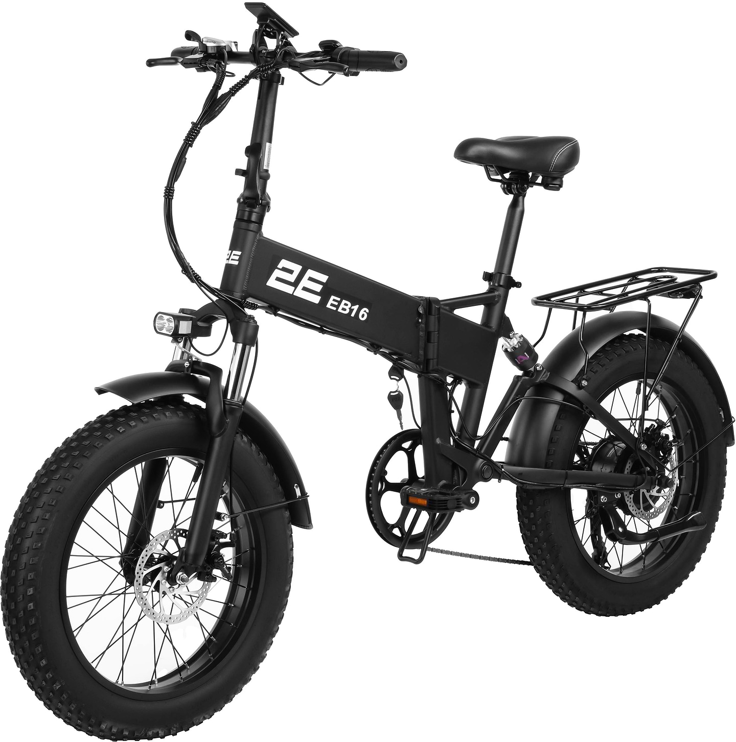 Електровелосипед 2E EB16 20'' Black